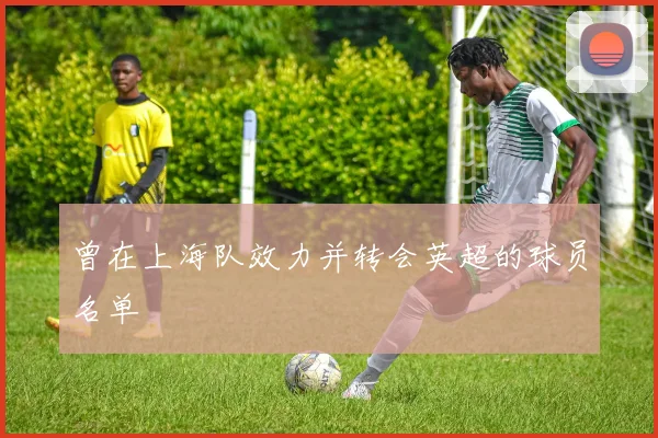 曾在上海队效力并转会英超的球员名单